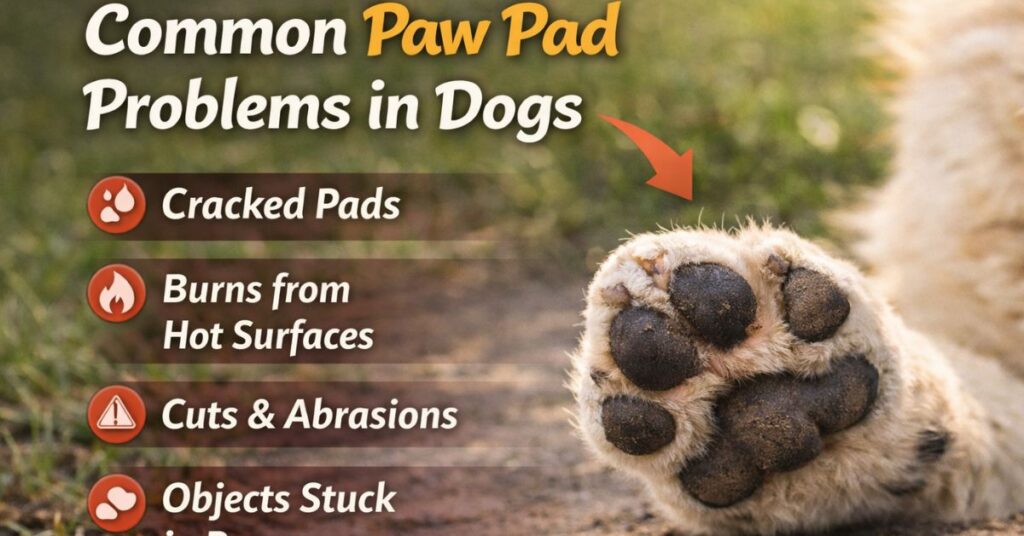 dog paw care