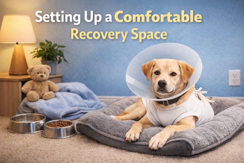 dog spay recovery care
