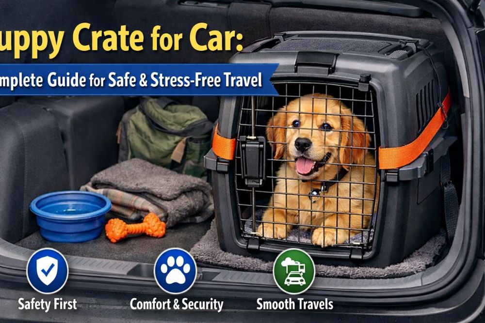 puppy crate for car