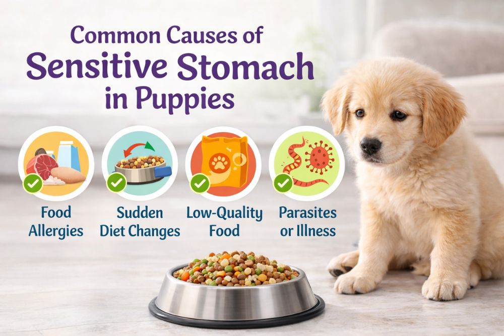 best food for sensitive puppies