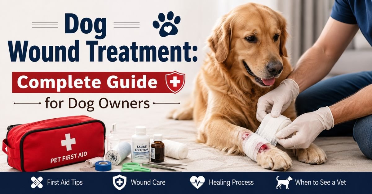 dog wound treatment