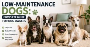 low-maintenance dogs