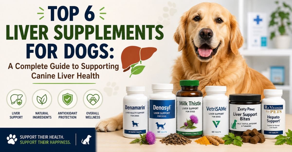 Top 6 Liver Supplements for Dogs